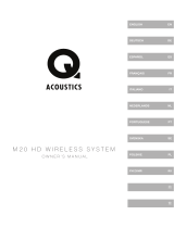 ACOUSTICS M20 HD Wireless System Manuale del proprietario
