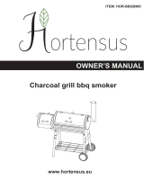 Hortensus HOR-BBQSMO Manuale del proprietario