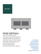 Rotel RMB-1587MKII Manuale del proprietario