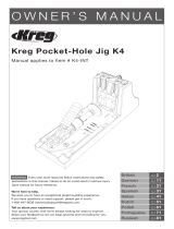 Kreg K4-INT Manuale del proprietario