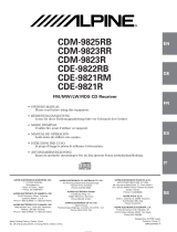 Alpine CDM-9825RB Manuale del proprietario