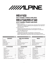 Alpine MRV-F450 Manuale del proprietario