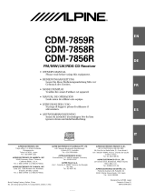 Alpine CDM-7859R Manuale del proprietario