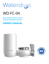 Waterdrop -FC-04 Activated Carbon Fiber Faucet Filtration System Manuale del proprietario