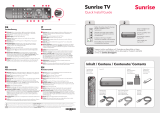 Sunrise TV Box Remote Control Guida utente