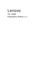 Lenovo TB7306F Guida utente