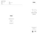 Pablo T.O Table and Floor Guida utente