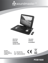 Soundmaster PDB1600 Guida utente