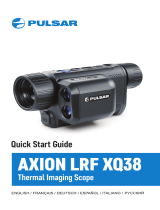 Pulsar XQ38 AXION LRF Thermal Imaging Scope Guida utente