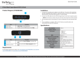 StarTech 4 Port Black SuperSpeed USB 3.0 Hub Guida utente