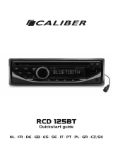 Caliber RCD 125BT Guida utente