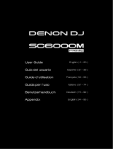 Denon DJ SC6000M Guida utente