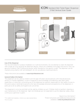 Kimberly-Clark Kimberly-Clark Standard Roll Toilet Paper Dispenser 2 Roll Vertical Guida utente