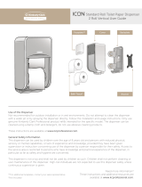 Kimberly-Clark 53696 Standard Roll Toilet Paper Dispenser 2 Roll Vertical Guida utente