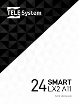 TELE System SMART24 LX2 A11 Guida utente