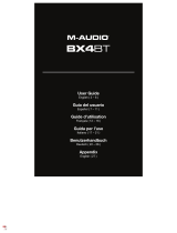 M-Audio M-AUDIO BX4BT 4.5 Inch 120W Bluetooth Studio Monitors Guida utente
