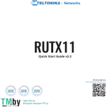 Teltonika RUTX11 Guida utente