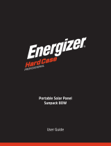 Energizer Sunpack 80W Guida utente