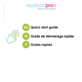 Nosiboo Pro 2 Guida utente