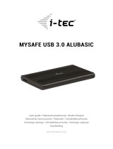 i-tec i-tec MySafe Advance 2.5 Inch USB-A Guida utente