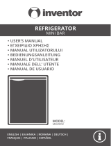 Inventor MB490W Refrigerator Mini Bar Manuale utente