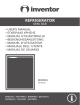 Inventor MP862W Refrigerator Mini Bar Manuale utente