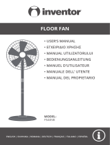 Inventor FS405B Floor Standing Fan 50W Manuale utente