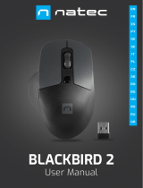Natec Blackbird 2 Wireless RF Optical 1600 DPI Mouse Manuale utente