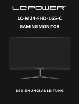 LC-Power LC-POWER LC-M24-FHD-165-C Gaming Monitor Manuale utente