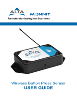 ALTA Long Range Wireless Button Press Sensor Manuale utente