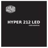 Cooler Master HYPER 212 LED Manuale utente