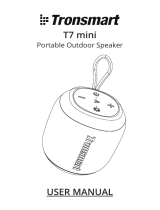 Tronsmart T7 Mini Portable Outdoor Speaker Manuale utente
