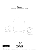 Focal Dôme Flax Pack 5.1 - 5 Dôme Flax & Sub Air Manuale utente