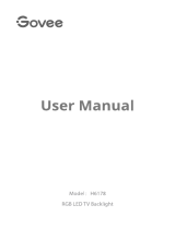 Govee H6278 Manuale utente