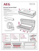 AEG Gourmet Vacuum Sealer Manuale utente