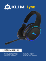 KLIM Lynx Wireless Gaming Headset Manuale utente