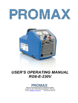 Promax RG6-E-230V Manuale utente
