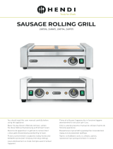 Hendi Sausage Rolling Grill Manuale utente