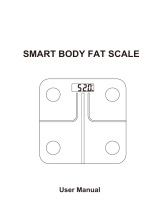 bol media BMI SMART BODY FAT SCALE Manuale utente