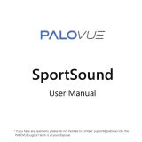 PALOVUE Sportsound Manuale utente