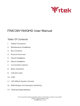 Itek ITMC39V164QHD Manuale utente