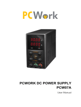 PCWork PCW07A Manuale utente