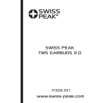 SWISS PEAK P329.351 Manuale utente