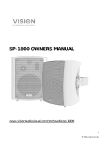 Vision SP-1800 Manuale utente