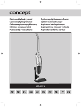 Concept VP-4115 Cyclone upright vacuum cleaner Manuale utente