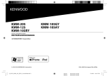 Kenwood KMM-205 Manuale utente