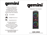 Gemini GHK-2800 Manuale utente