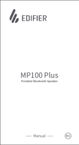 EDIFIER MP100 Plus Portable Bluetooth Speaker Manuale utente
