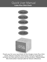Gingko GK08W10 Cube Plus Click Clock Manuale utente