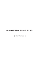 Vaporesso Swag PX80 Manuale utente